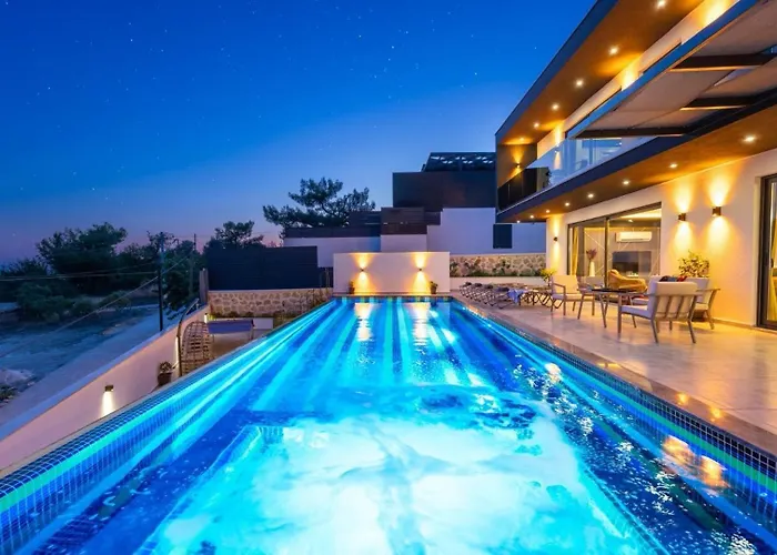 Villa Islamlar Village Luxury With Private Pool Kalkan